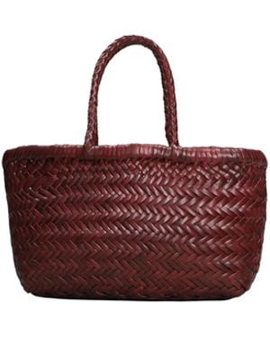 Dragon Diffusion Borsa A Mano Mini Flat Gora - Viola