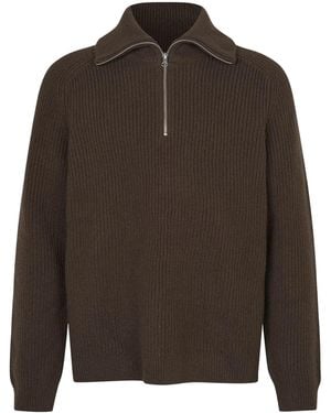 Samsøe & Samsøe Maglia Sarick Turtleneck Delicioso - Marrone