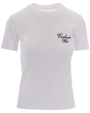 Carhartt T-Shirt Gracious - White