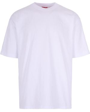 DIESEL T-Shirt Boggy Megoval-D Bianca - White