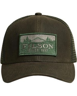 Filson Cappellino Waxed Logger Otter - Green