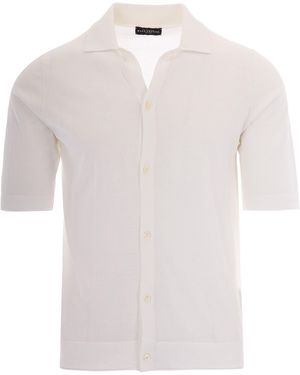 Ballantyne Camicia Cotone Butter - White