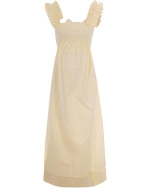 Liu Jo Ruched Dress - White