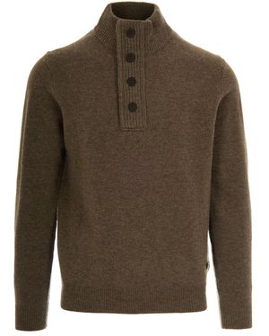 Barbour Maglione Essential Patch Marrone - Green