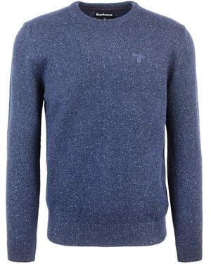 Barbour Crew Neck Sweater - Blue