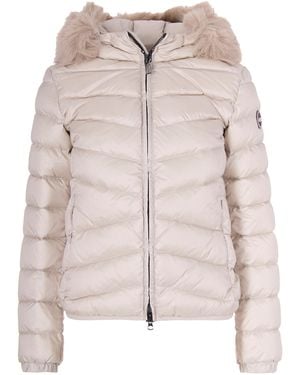 Colmar Piumino Con Cappuccio Canapa - Pink