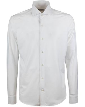 Ghirardelli Classic Stretch Shirt - White
