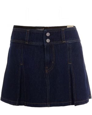 Levi's Denim Mini Skirt - Blue