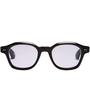 PETER AND MAY Occhiali Da Sole Skyloop Sun Dark Shell Pearl - White