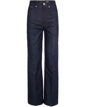 A.P.C. Domino Jeans With Classic Five-Pocket Design - Blue