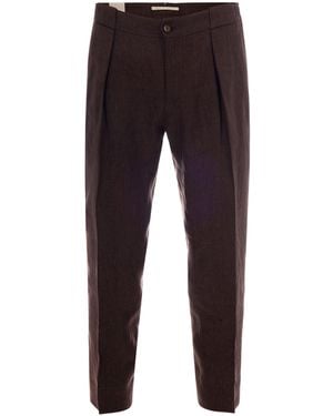 BRIGLIA Pantalone Portobello - Red