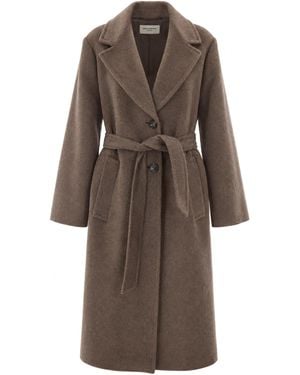 Weekend by Maxmara Cappotto Bronte Marron Glacè - Brown