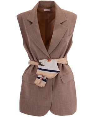 Liu Jo Chic Mini Jacket - Brown