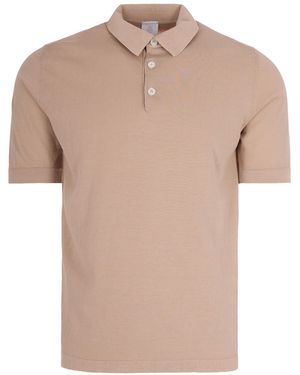 Eleventy Regular Fit Polo Shirt - Natural