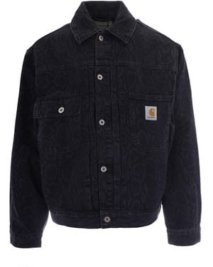 Carhartt Giubbino Belmar Snake Camo - Blue