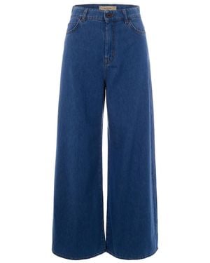 Weekend by Maxmara Jeans Wide Leg - Blue