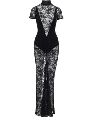 ANDAMANE Maxi Abito Palma - Black