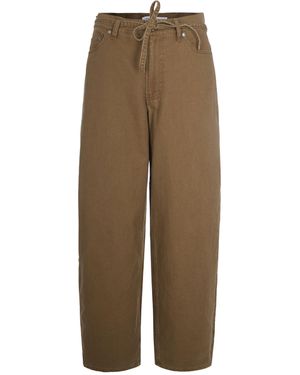 Samsøe & Samsøe Pantalone Saharper 15803 Washed Otter - Natural