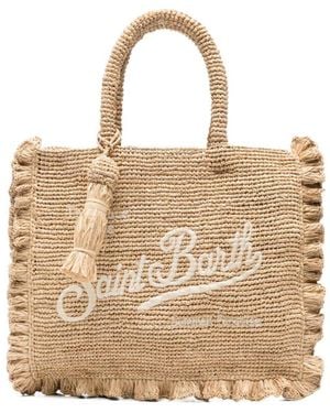 MC2 Saint Barth Borsa Volant Medium Rafia - Natural