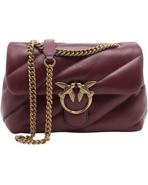 Pinko Borsa Love Puff Classic Ribes Intenso Antique - Purple