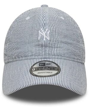 KTZ Cappellino 9Twenty Ny Yankees Seersucker - Grey