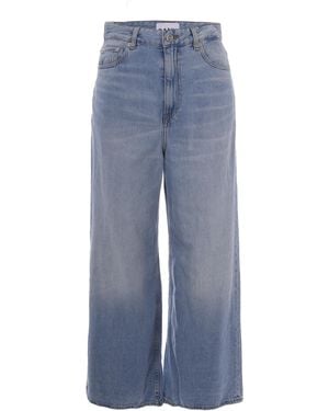 Ganni Jeans Marri 2.0 Light Vintage - Blu