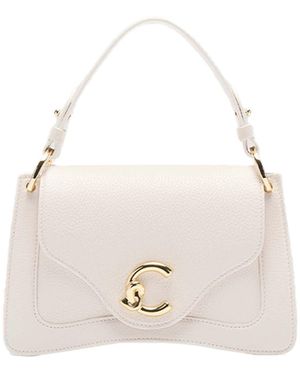 Coccinelle Borsa C-Me Small Pearl - White