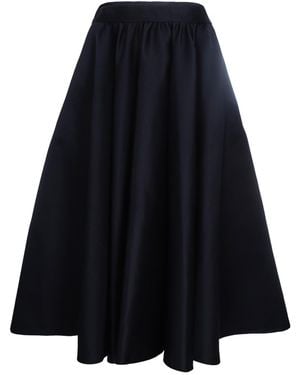 Max Mara Gonna Farneto Nero - Blu