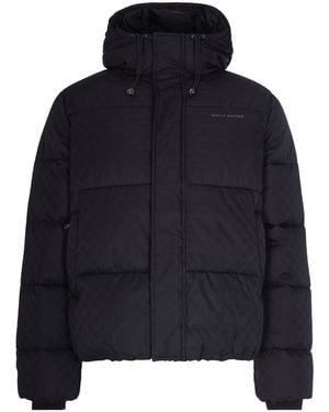 Daily Paper Giubbino Nos Monogram Puffer - Blue