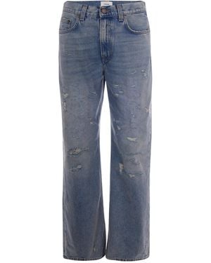 Haikure Jeans Winny Broken Celestial - Blue