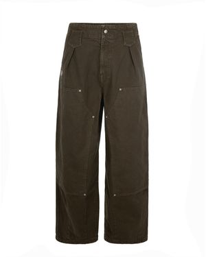 KENZO Pantalone Boke Flower 2.0 Marrone - Green