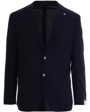L.B.M. 1911 Blazer Sfoderato Blu - Blue