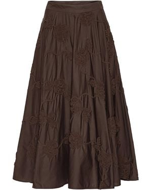 ROTATE BIRGER CHRISTENSEN Chic Mini Skirt For - Brown