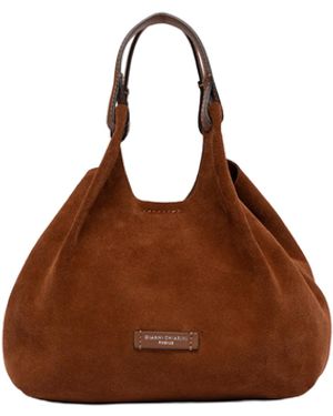 Gianni Chiarini Borsa Dua Cognac - Brown
