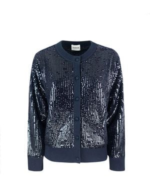 P.A.R.O.S.H. Cardigan Cobalto Blu