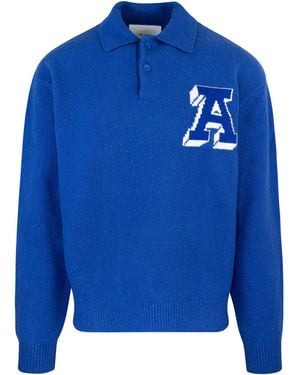 Axel Arigato Maglia Polo Team Blu