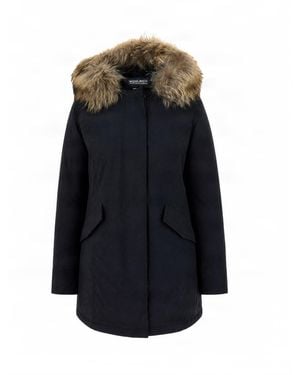Woolrich Artic Parka Raccoon Dark - Blue