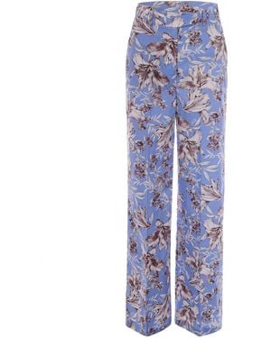 Liu Jo Patanlone Floreale Blu Wave Liles - Blue