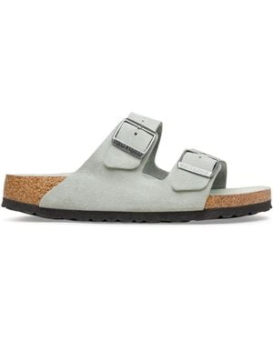 Birkenstock Sandals Arizona Pure Sage - White