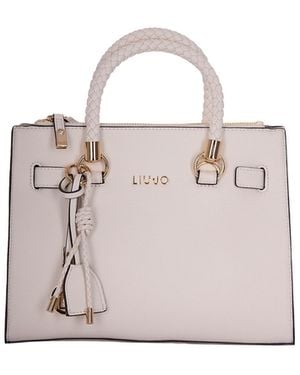 Liu Jo Borsa Manh Medium Cream - Multicolour