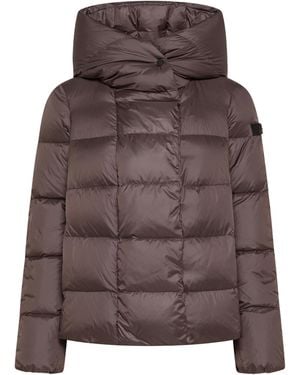 Peuterey Piumino Tucano Mqn 02 Nero Chicory Coffe - Brown