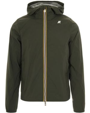 K-Way Giubbino Jack Stretch Blackish - Green