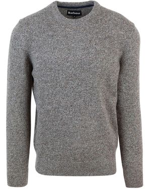 Barbour Essential Tisbury Sweater - Gray
