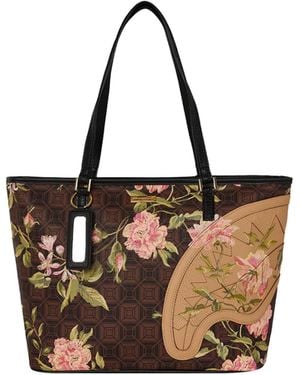 Sprayground Tote Bag Ai Henny Floral - White