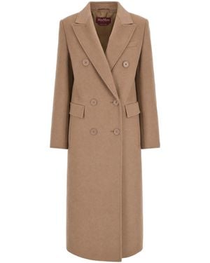 Max Mara Cappotto Effige Cammello - Natural