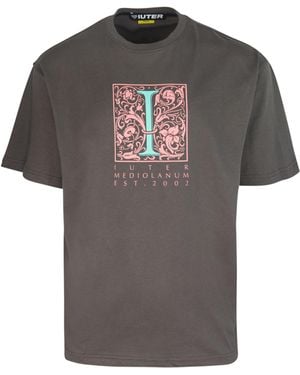 Iuter T-Shirt Mediolanum Marrone - Grey