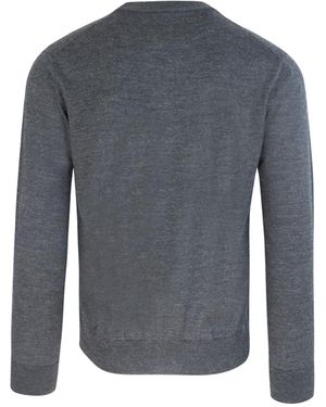 Paolo Pecora Cardigan Basico Grigio - Blue