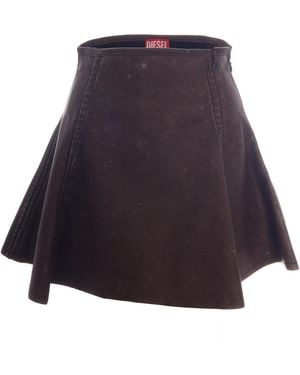DIESEL Minigonna Erina Chocolate - Purple