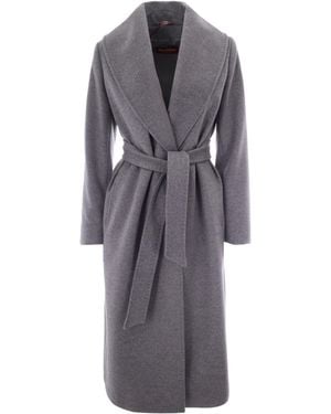 Max Mara Cappotto Loriana Grigio Melange