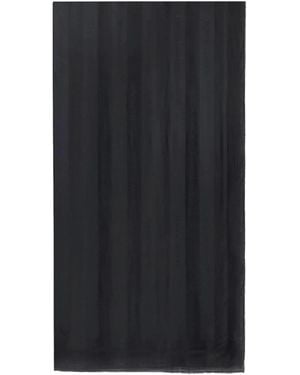 Elisabetta Franchi Square Scarf Jacquard - Black